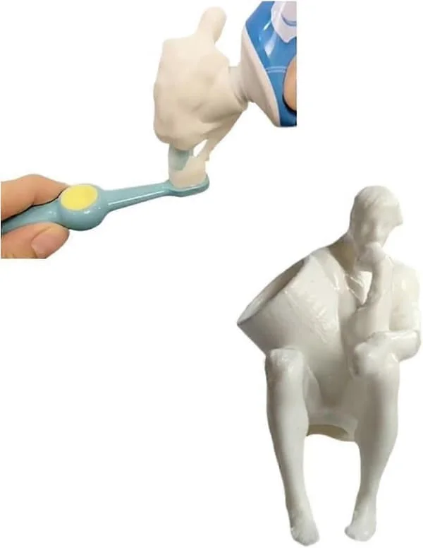 Tandpasta Hætter, Pooping Butt Tandpasta Topper Sjov Tandpasta Dispenser Hætter, Nyhed Tandpasta Squeezer Unik Gave