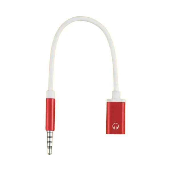 3,5 mm han til Type C hun hovedtelefonstik adapter USB C til Aux lydkabel