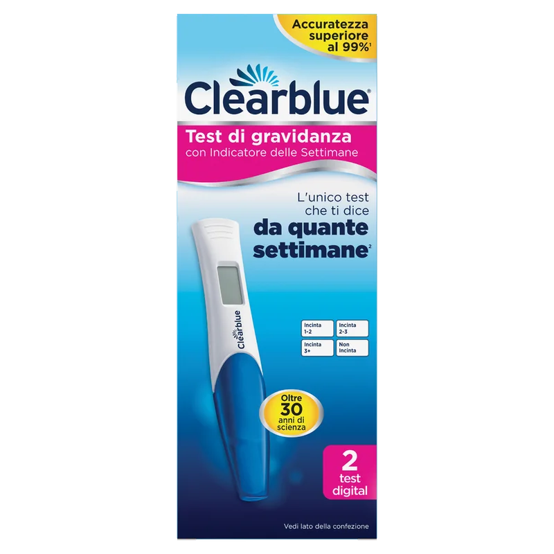 Clearblue Test Di Gravidanza Con Indicatore Delle Settimane 2
