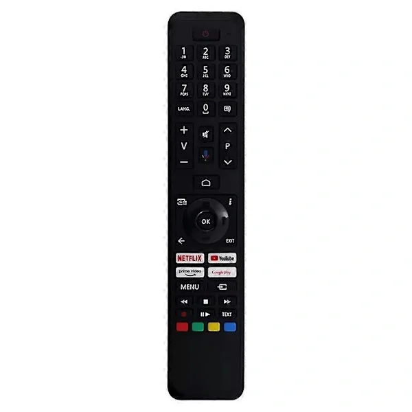CT-8563 Fjärrkontroll för Toshiba TV 1-10m Räckvidd Infraröd Ersättningskontroll (Stöder Inte Röst)