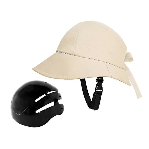 Sykkelhjelm Hattformet Hjelm Fiskehatt Solhatt Syklist Hjelm Hatt Type Hjelm Lue For Kvinners Sykkel Hverdagsbruk Arbeid