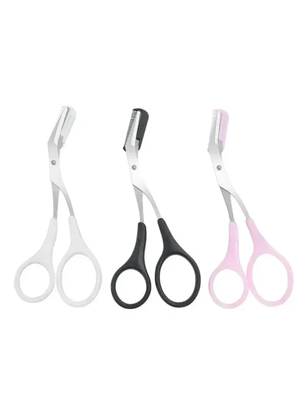 AliExpress - 1/3PCS Augenbraue Trimmer Make-Up Werkzeuge Edelstahl Augenbraue Schere mit Kamm Haar Entfernung Augenbrauen Gestaltung Make-Up werkzeuge
