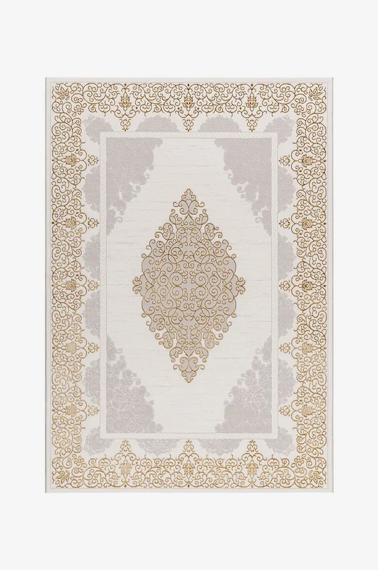 KM Home - Matta Ankara - Guld - Slätvävda mattor - 300X400 - Från Homeroom