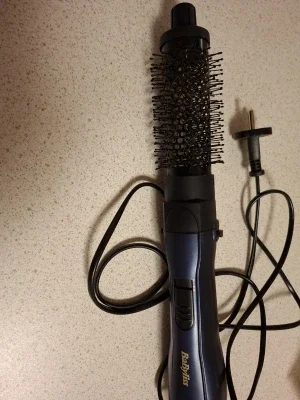 BaByliss varmluftsborste blå