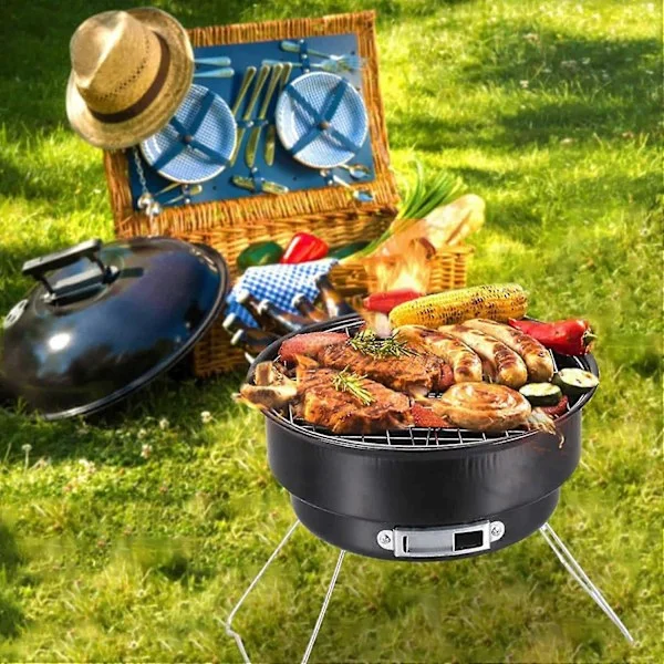 Kullgriller | Koreanske kullgriller i rustfritt stål, liten utendørs bålpanne | Koreansk mini BBQ grill kull bålpanne utendørs ovnsgrill