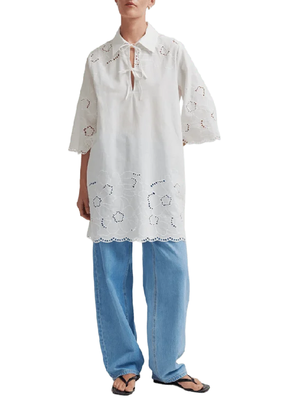 Second Female Millea Tunic Dress Klänningar Dam Vit S