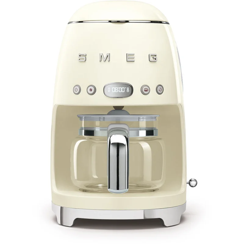 Smeg Retro kaffemaskine, DCF02CREU - Creme | KitchenOne