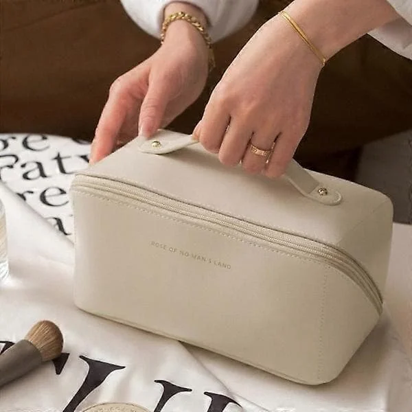 Makeup taske / Toilet taske / Makeup opbevaring - Taske til makeup Beige