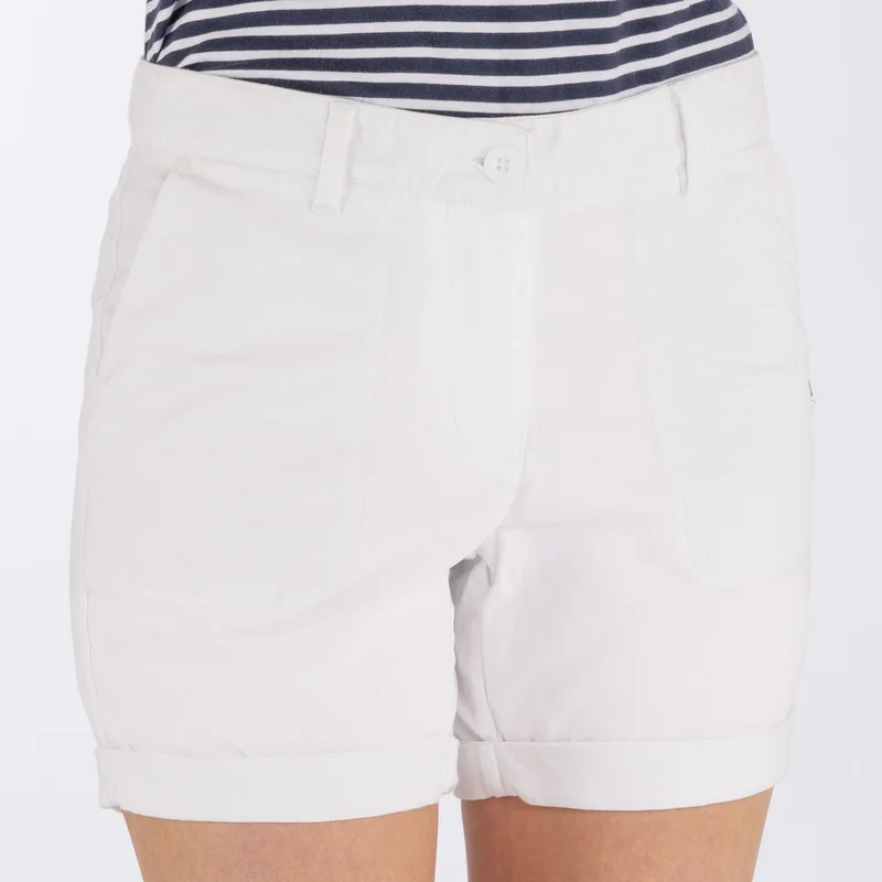Crew Shorts Marine Classics Bermuda Shorts White, women, Medium