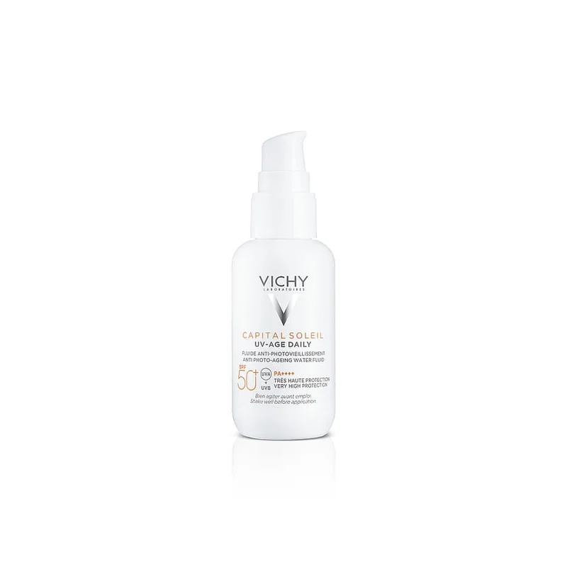 Vichy Capital Soleil UV Age Daily SPF50+ 40 ml, Hudpleje, Solcreme, Solcreme Til Ansigtet