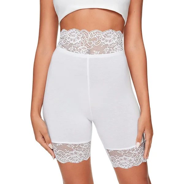 HAUFR Naisten Slip-alushousut Stretch Mid Reiteen leggingsit Biker Shortsit