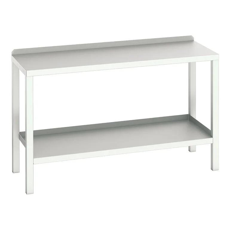 Welded steel workbench BOTT , 300 kg load, 1500x600x910 mm, steel