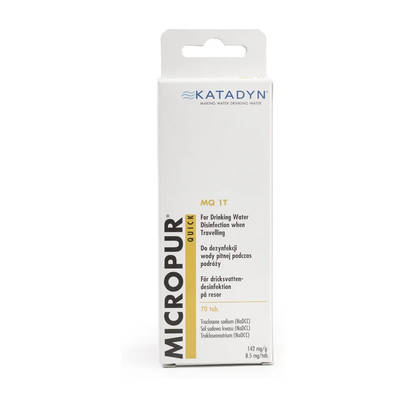 Katadyn Micropur Quick MT1T - 70 tablets | 70 l