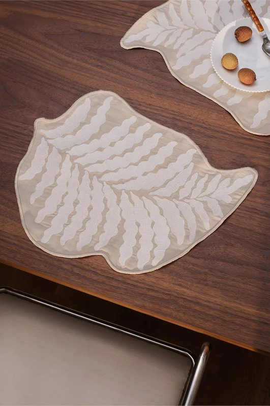 Jotex - Bordstablett 2-pack Beige/naturvit FERN - Köp Bordstabletter hos Jotex