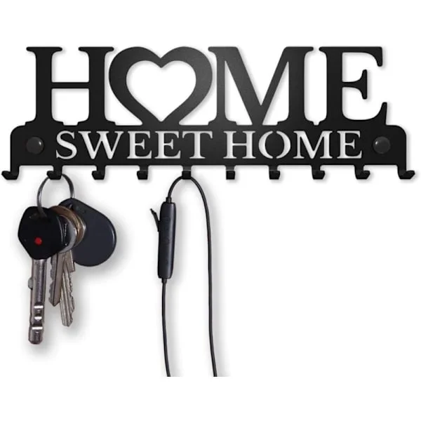 Key Cabinet Wall Key Cabinet Door, Home Sweet Home Wall Key Holder, Decorative Key Box, Original Wall Key Cabinet, Wall Key, Metal, Home Decor, K