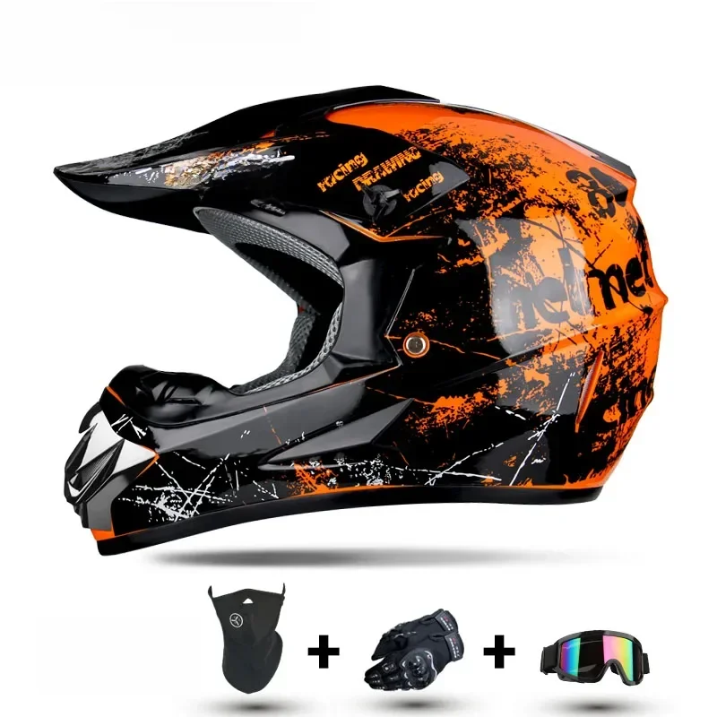 AliExpress - Freies Geschenk Für Erwachsene Kinder Professionelle Off-road Helm Motorrad Helm Downhill DOT Racing Motorrad Motor Helm