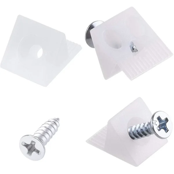 100-pack Möbel Bröst Låda Botten Reparation Fixering Lagning Låda-hao