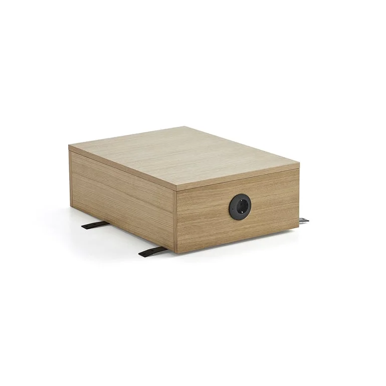 Bord VARIETY, med USB-kontakt, eik
