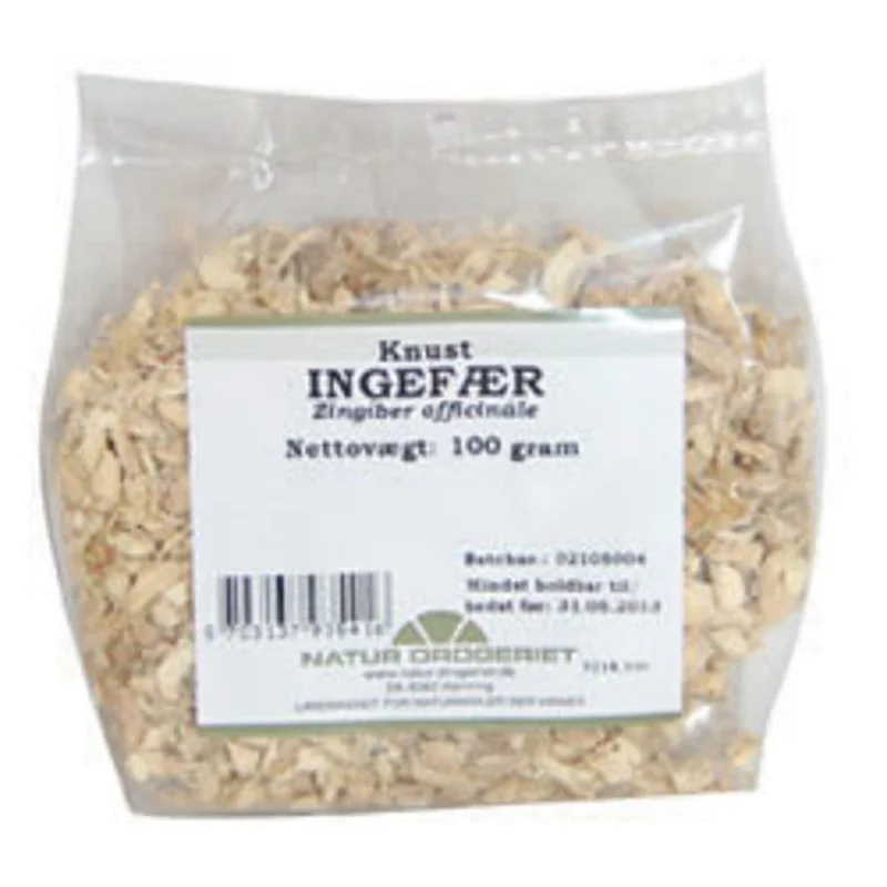 Natur Drogeriet Ingefær Knust 100 g, Helse & Madvarer, Krydderier, Ingefær
