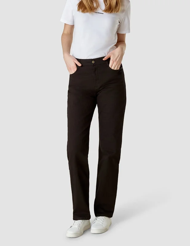 Shaping New Tomorrow - Female - Jeans - Stay Black - Straight Fit - Size 27/28