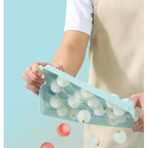 Best in Test Ice Mold for 33 Mini Ice Balls / Ice Spheres / Spheres