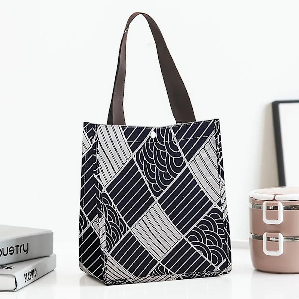 Lunch Bag Cool Bag Lunch Box Tote För Kvinnor Män Vuxna Barn (21*24*12.5cm)