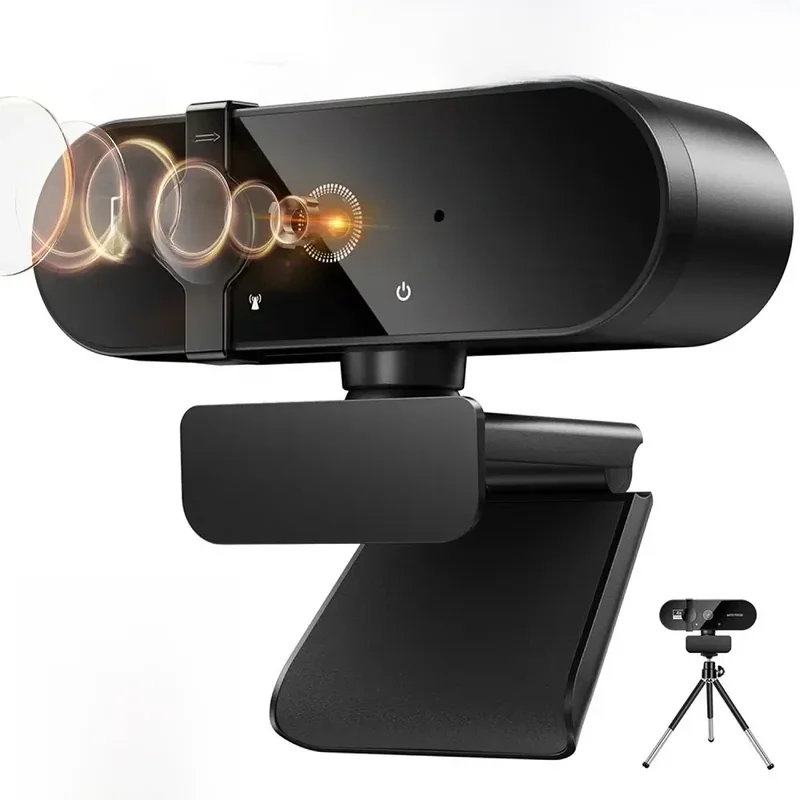 AliExpress - 4K Webcam 1080P Mini-Kamera 2K Full HD Webcam mit Mikrofon 30fps USB-Webcam für Autofokus PC Laptop Videoaufnahmekamera