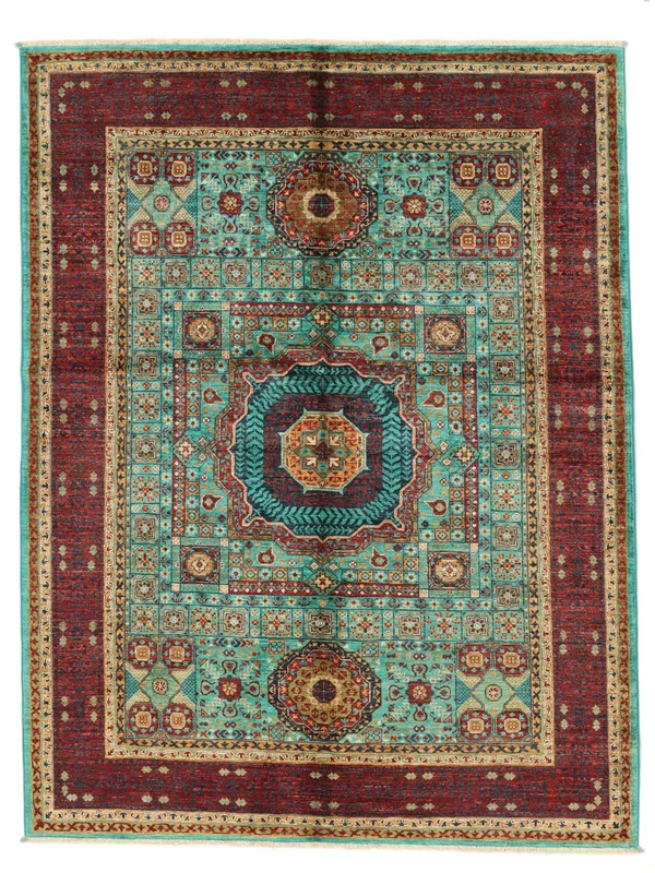 Medallion Small Mamluk Rug 158X205 Wool