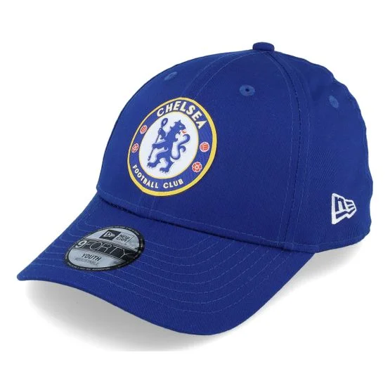 New Era - Football Bleu adjustable Casquette - Kids Chelsea Core Youth 9FORTY Royal Adjustable @ Hatstore