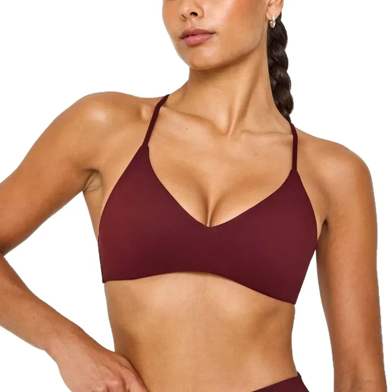 AliExpress - Femmes Sexy Fitness Yoga soutiens-gorge course dos sport soutiens-gorge haut en Nylon femmes soutien-gorge sous-vêtements respirants pour