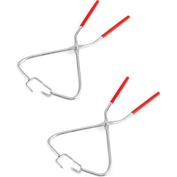 Sculpture Dipping Tongs, 2-pack Stainless Steel Clay Sculpture Tongs Glazing Tools, Ceramic Clay Sculpture Tool Tongs for Clay Modeling Sculpting