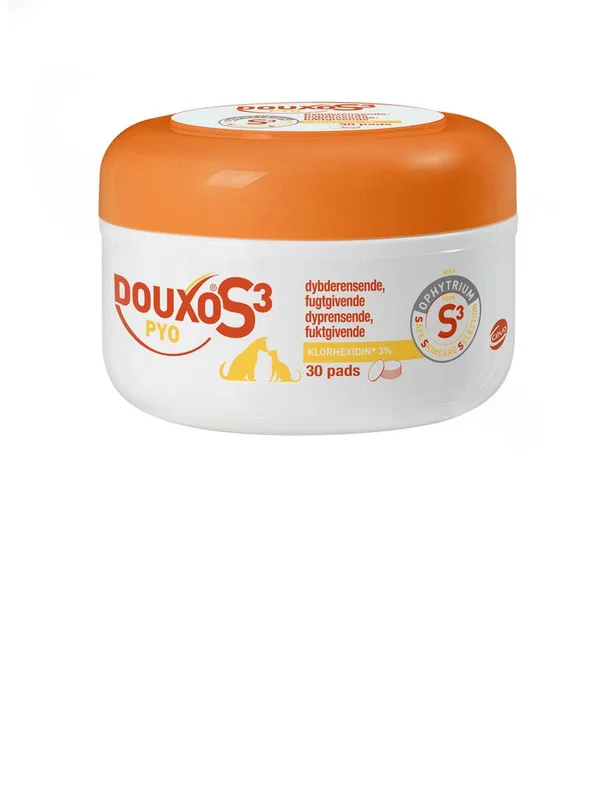 Douxo s3 pyo pads til dyr 30 Stk