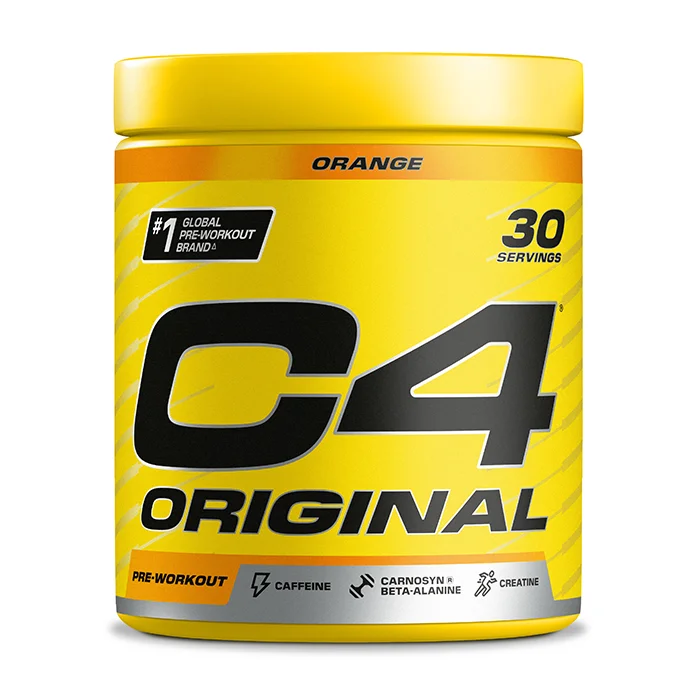Komplett PWO CELLUCOR C4 PWO Pulver 195 g, Orange - Bodyman.dk