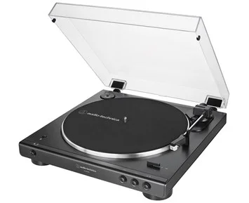 Audio Technica AT-LP60XBT - Black - Helautomatisk skivspelare med remdrift och Bluetooth