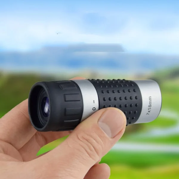 7x18 131m/1000m Golf Monokulær Afstandsmåler Afstandsmåler Finder Pocket-Scope Afstand Enkelt Rør Teleskop