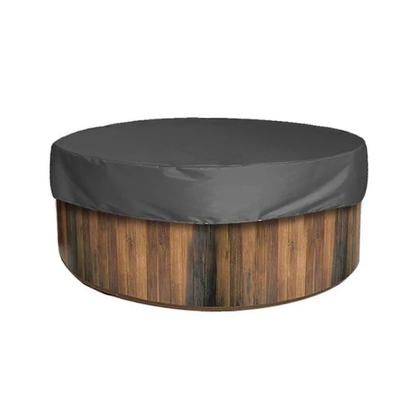 Rundt Spabad Cover UV-bestandigt Spabad Covers Udendørs Spa Spabad Covers