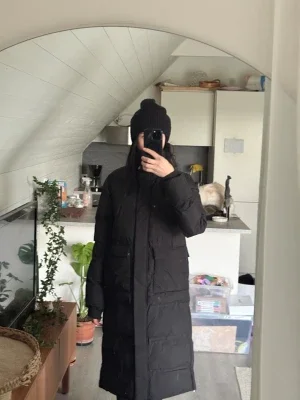 Lång vinterjacka