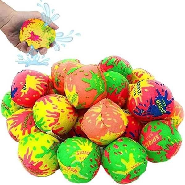 Eco-Friendly Reusable Water Balloons, Soft Water Balls for Summer Play, Perfect for Beach, Pool, and Active Play for Kids and Pets