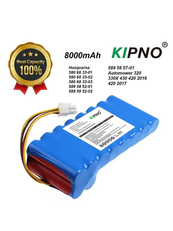 AliExpress - Batterie de tondeuse à gazon 8000mAh compatible avec Husqvarna Automower 320 330X 420 430 430X 550 440 450X 520 550 - Note d'un an
