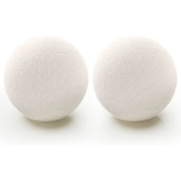 Tørkeballer, ullvaskeballer, gjenbrukbare tørkeballer 2 stk-7cm 2 stk-7cm