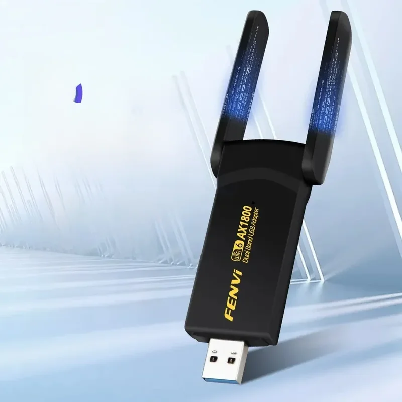 AliExpress - FENVI 1800 Mbit/s WiFi 6 USB-Adapter Dual Band 2,4 G/5 GHz Wireless WiFi Receiver USB 3.0 Dongle Netzwerkkarte für Laptop PC Win 10/11