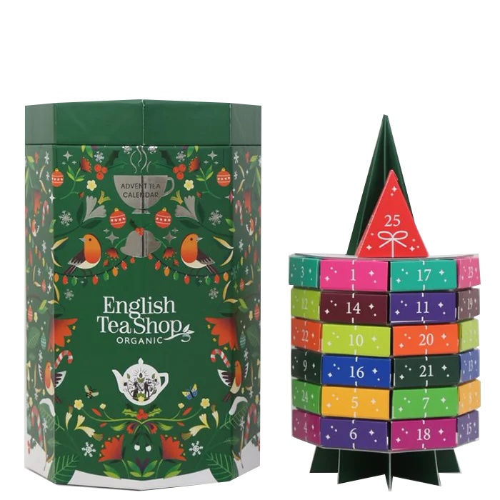 English Tea Shop Adventskalender Julgran 25 luckor