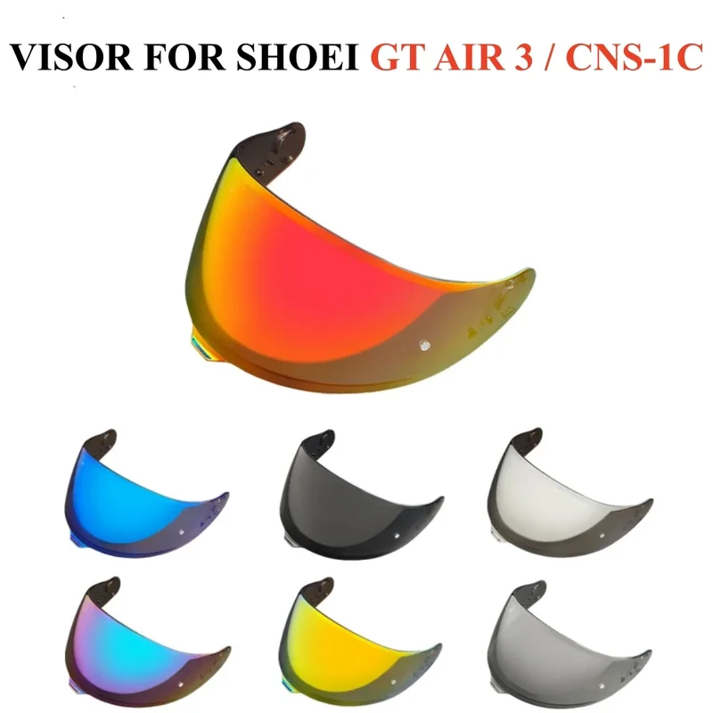 AliExpress - Gt air 3 visière de casque pour Shoei GT Air 3 CNS-1C CNS 1C GT-Air3 casques bouclier facial Casco Moto Visera accessoires de pare-brise 