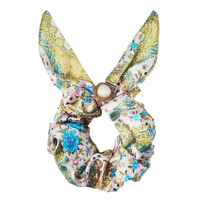 KICKS Beauty Large Scrunchie Charm Pearl, Hår, Hårpynt, Scrunchies