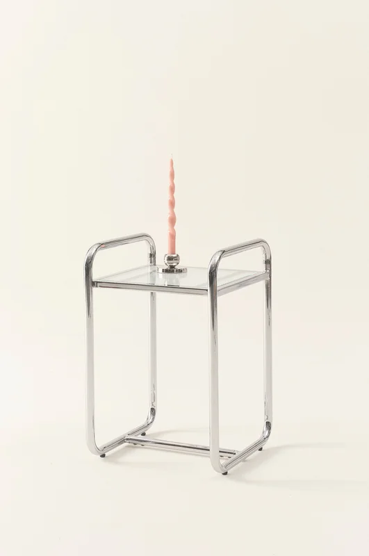 Jotex - Beistelltisch 40x40 Cm Chrom - DOMINGO - Kaufe Beistell- und Ablagetische bei Jotex