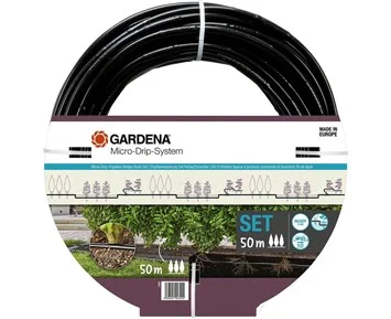 Gardena Set Droppslang 50m buskar / häckar komplett - Startset droppslang 50 meter för buskar & häckar