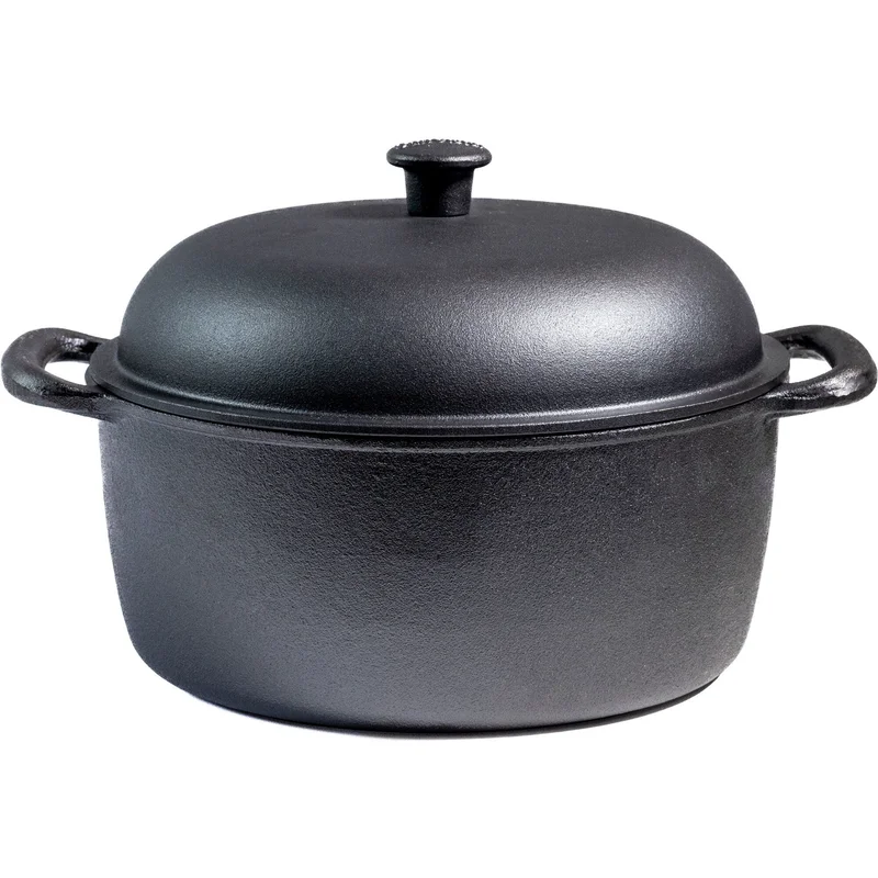 Carl victor Støbejernsgryde med låg 4 liter - Sort | KitchenOne