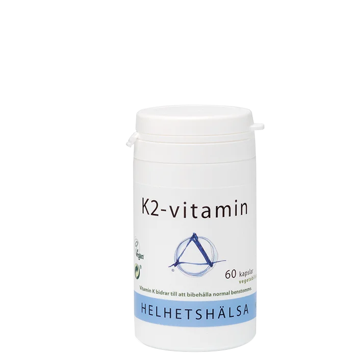 Helhetshälsa K2-Vitamiini, 60 kapselia