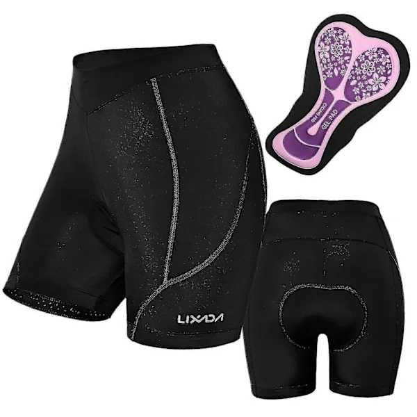 Lixada Dam Cykelshorts Vadderade Cykel 3d Vadderade Underkläder Cykel Vaddering Ridshorts Cykelunderkläder Shorts