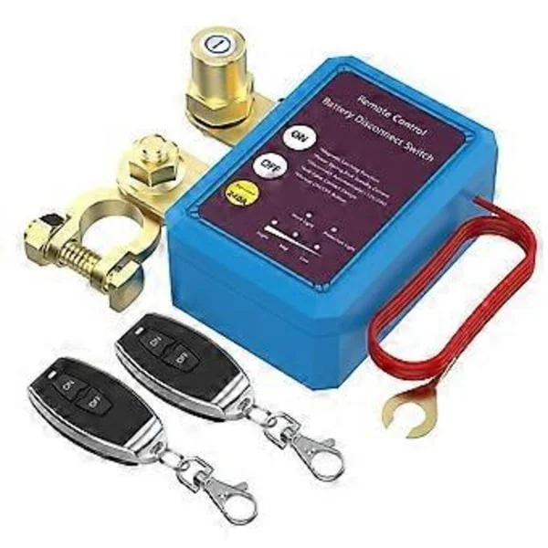 12V 240A Fjernstyrt Batterifrakoblingsbryter Anti Marine RV ATV Båt Tyverisikring Automatisk Kutt Av Bryter for Bil Lastebil